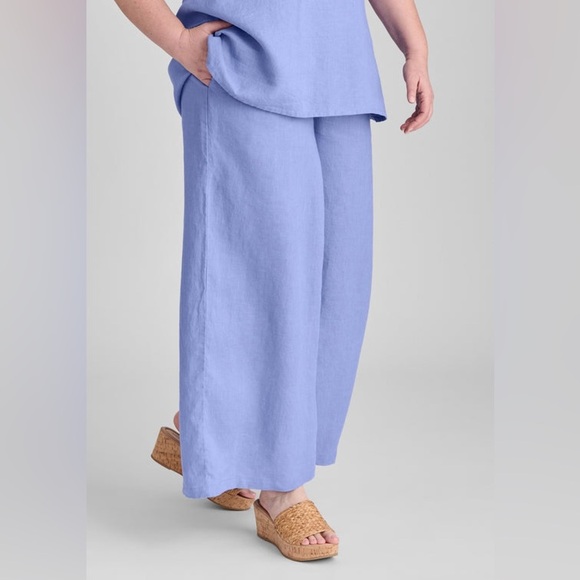 Flax Carefree Pant - Full Length Linen size M - Picture 1 of 12